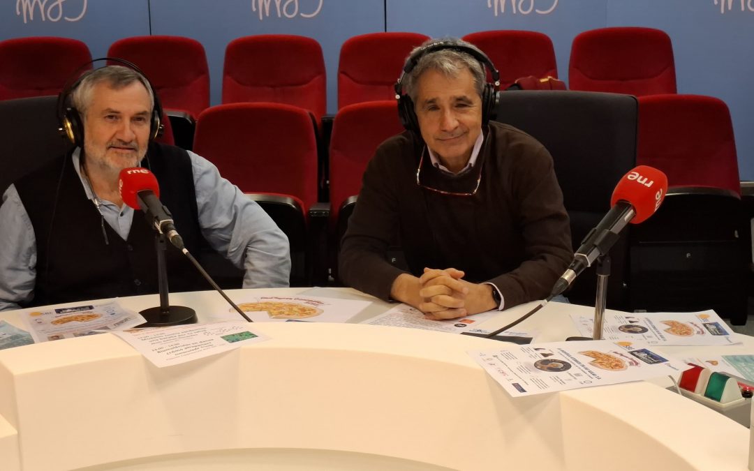 El programa «A Hombros de Gigantes» de RNE entrevista a  Prof. J. M. Valpuesta & Prof. Jesús Pérez Gil